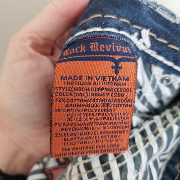 Rock Revival Nancy Easy Boot mid rise jeans - Picture 11 of 14